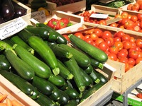 Marché courgettes IM